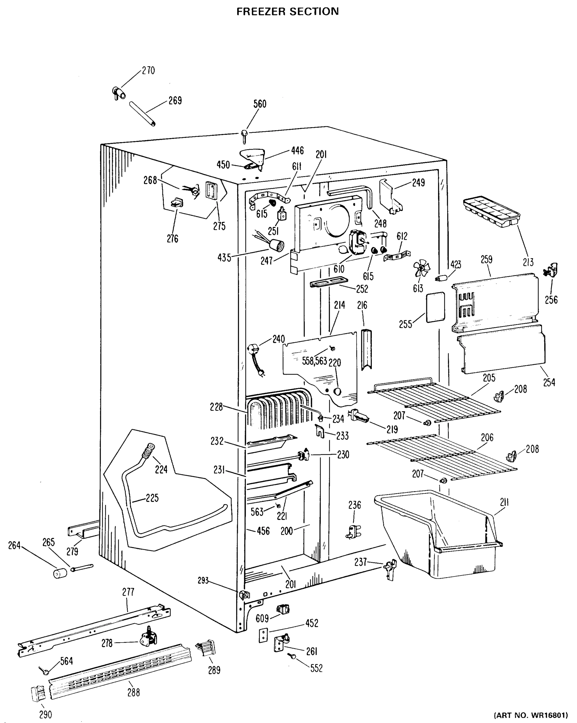 FREEZER SECTION