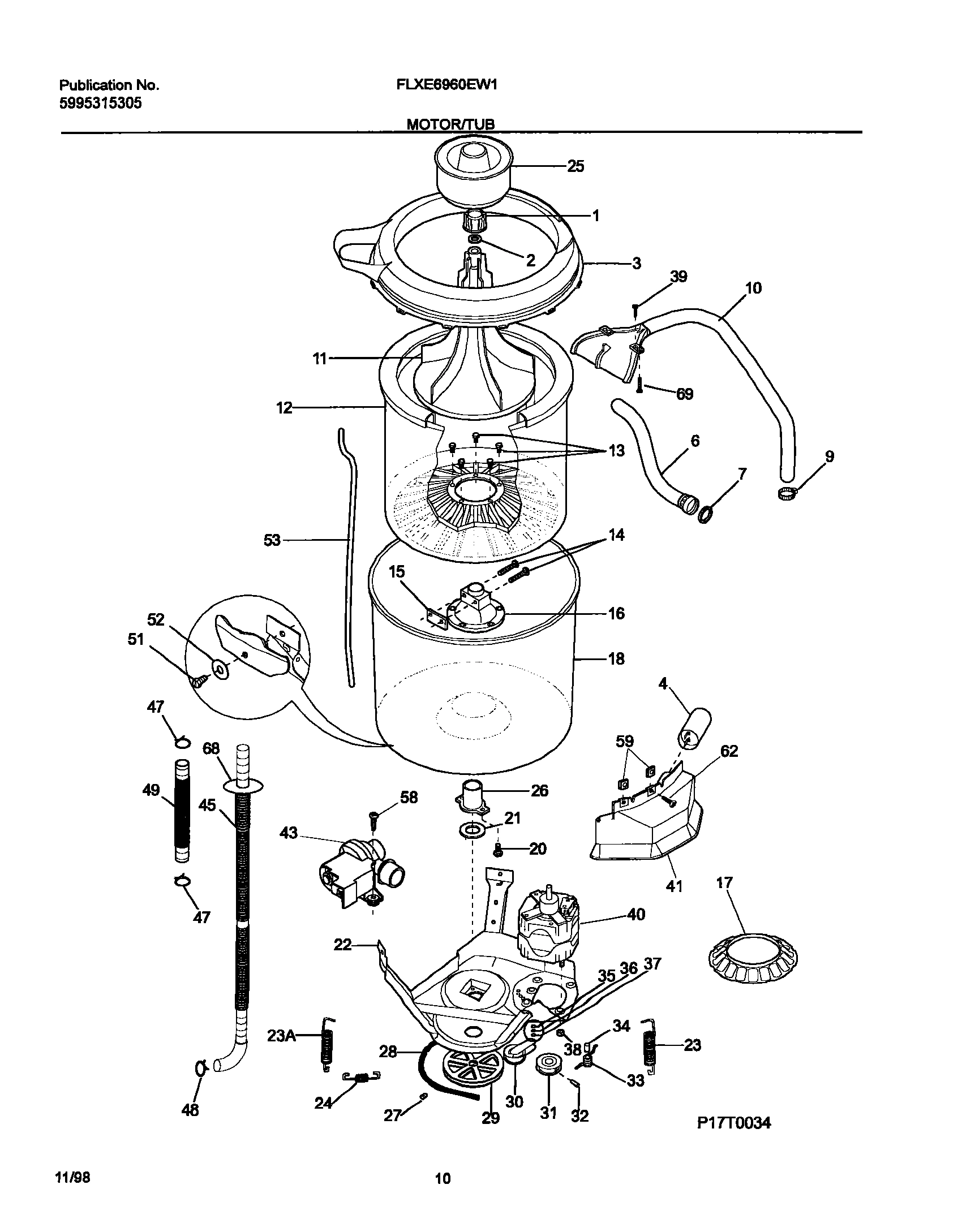 11 - MOTOR/TUB
