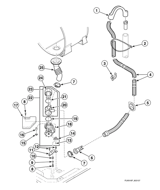 Drain Hose And Pump