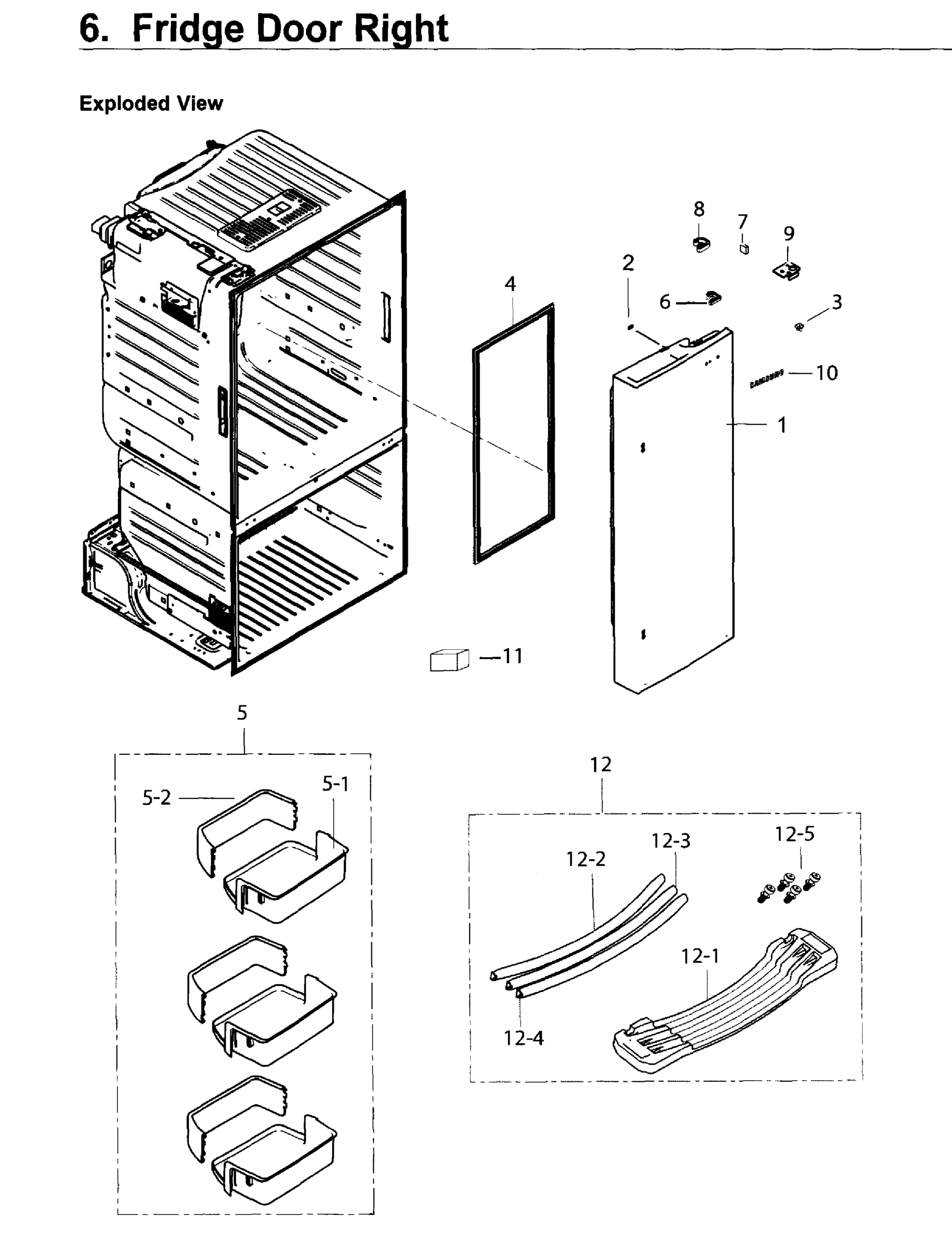 FRIDGE DOOR R