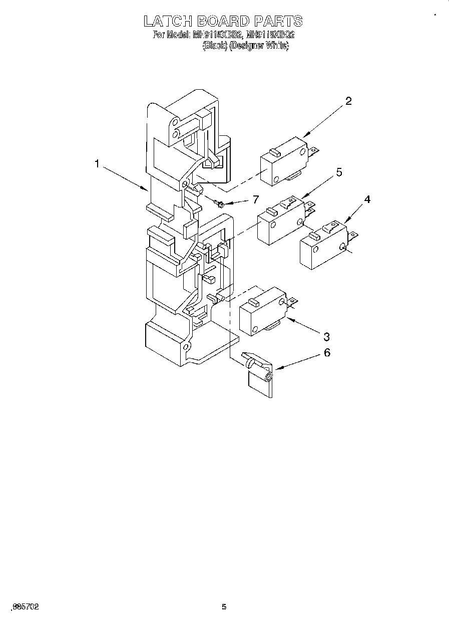 04 - LATCH BOARD, LITERATURE