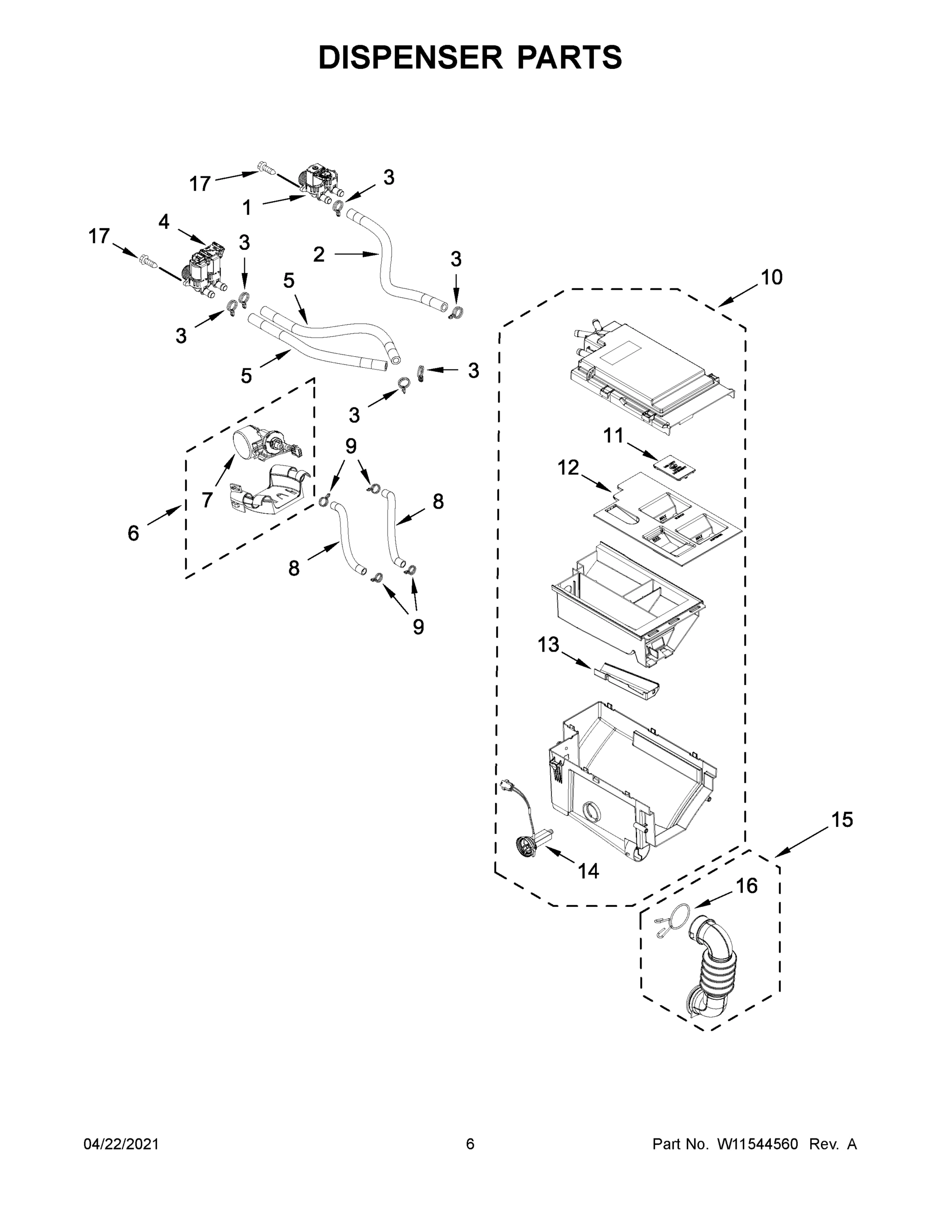 04 - DISPENSER PARTS