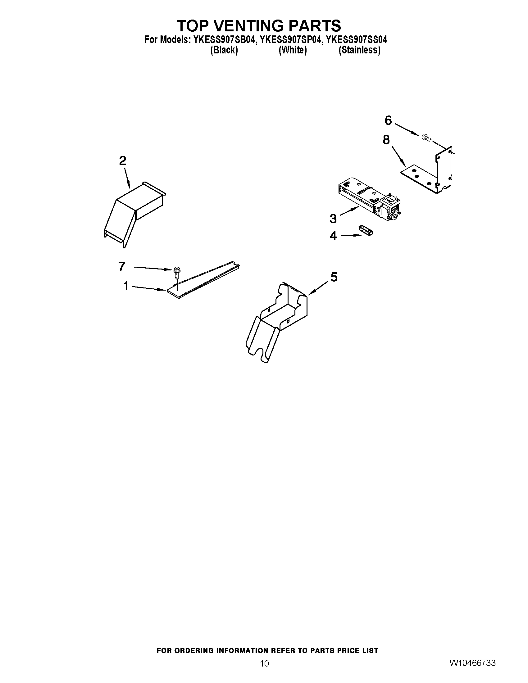 07 - TOP VENTING PARTS