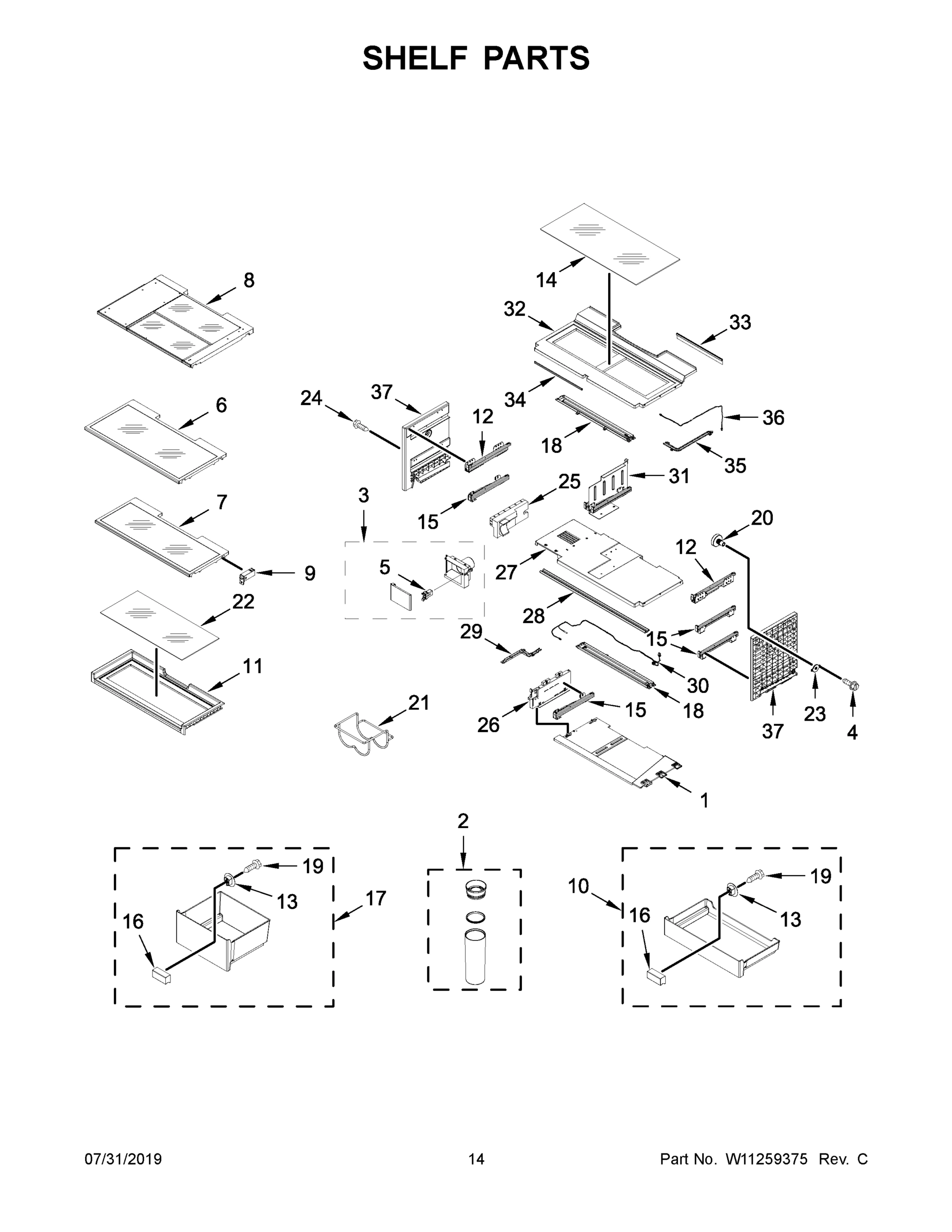 08 - SHELF PARTS