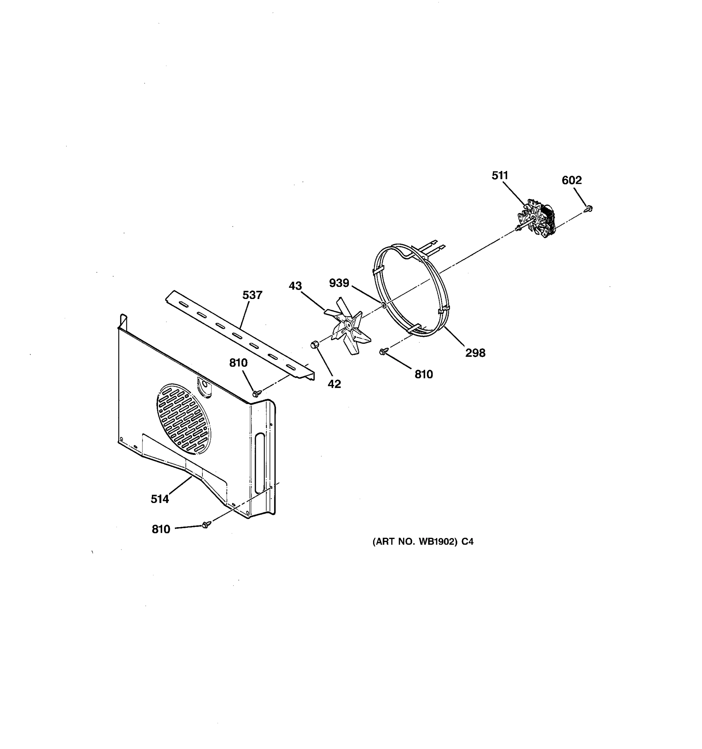 CONVECTION FAN SECTION