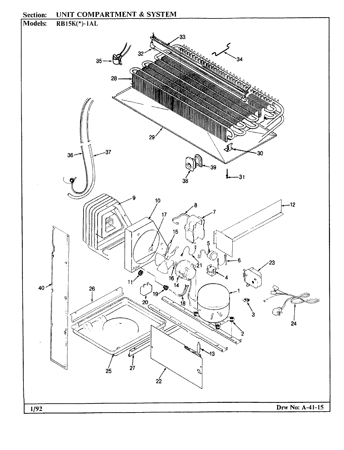 02 - UNIT COMPARTMENT & SYSTEM