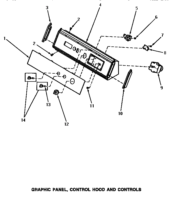 04 - GRAPHIC PANEL, CONTROL HOOD & CONTROLS