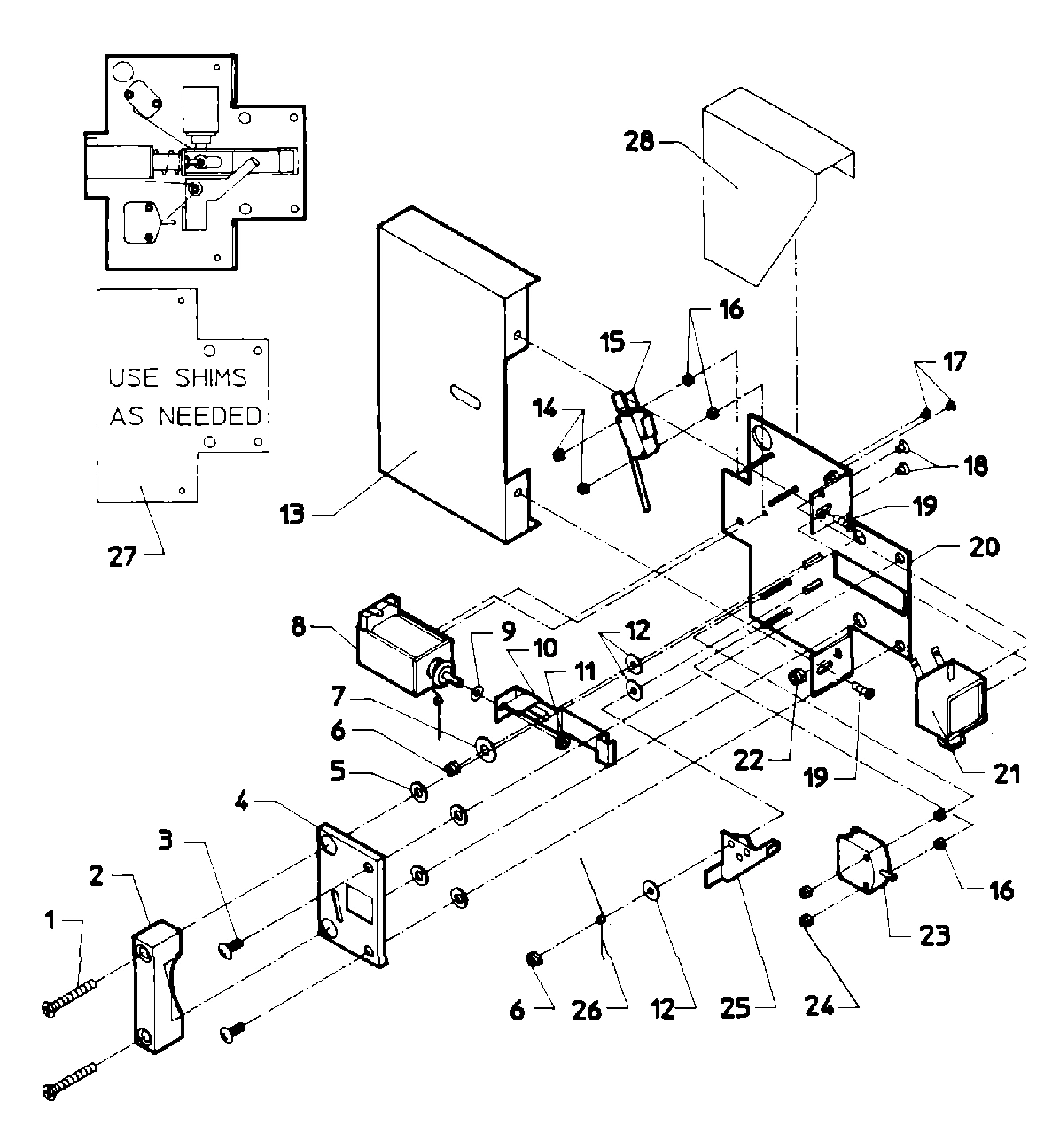 03 - DOOR SAFETY INTERLOCK - COIN MODELS