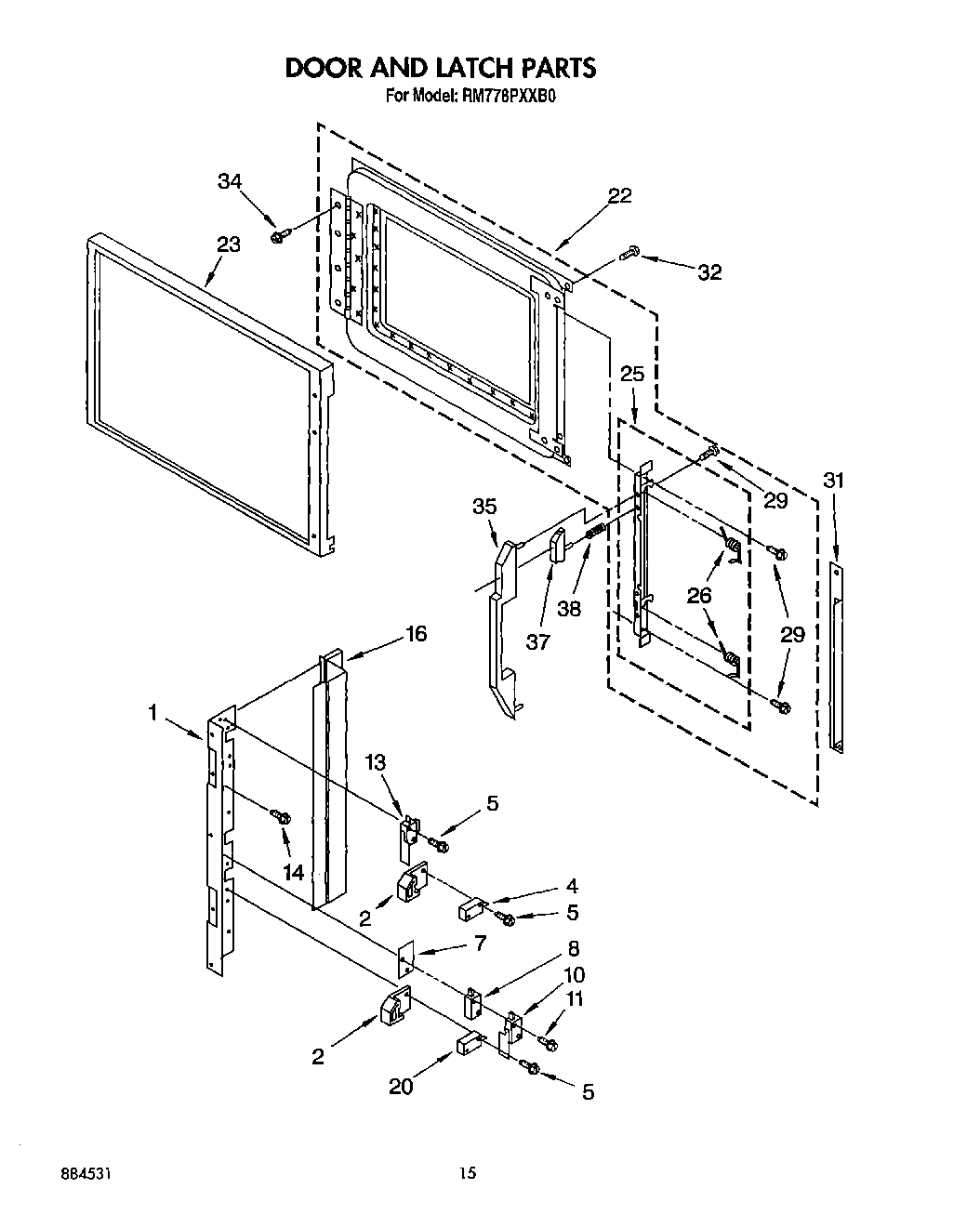 12 - DOOR AND LATCH