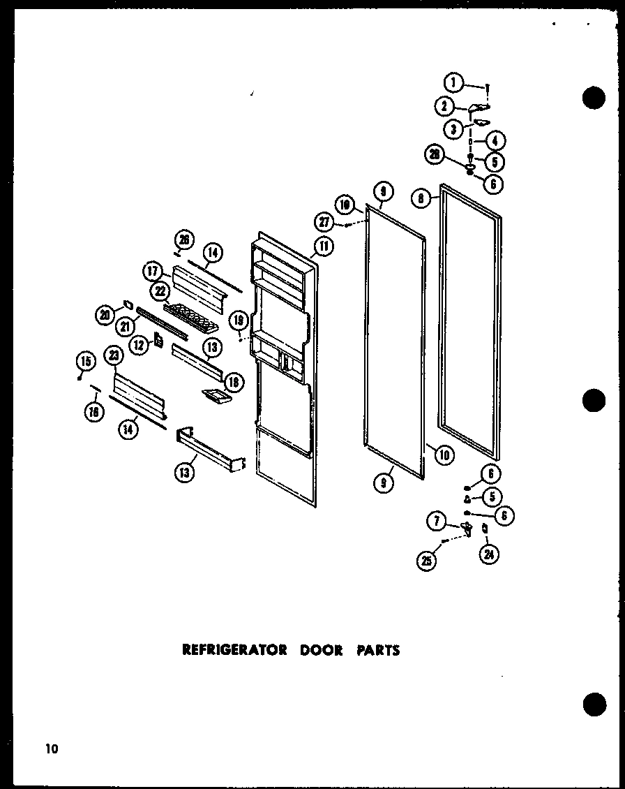 09 - REF DOOR PARTS