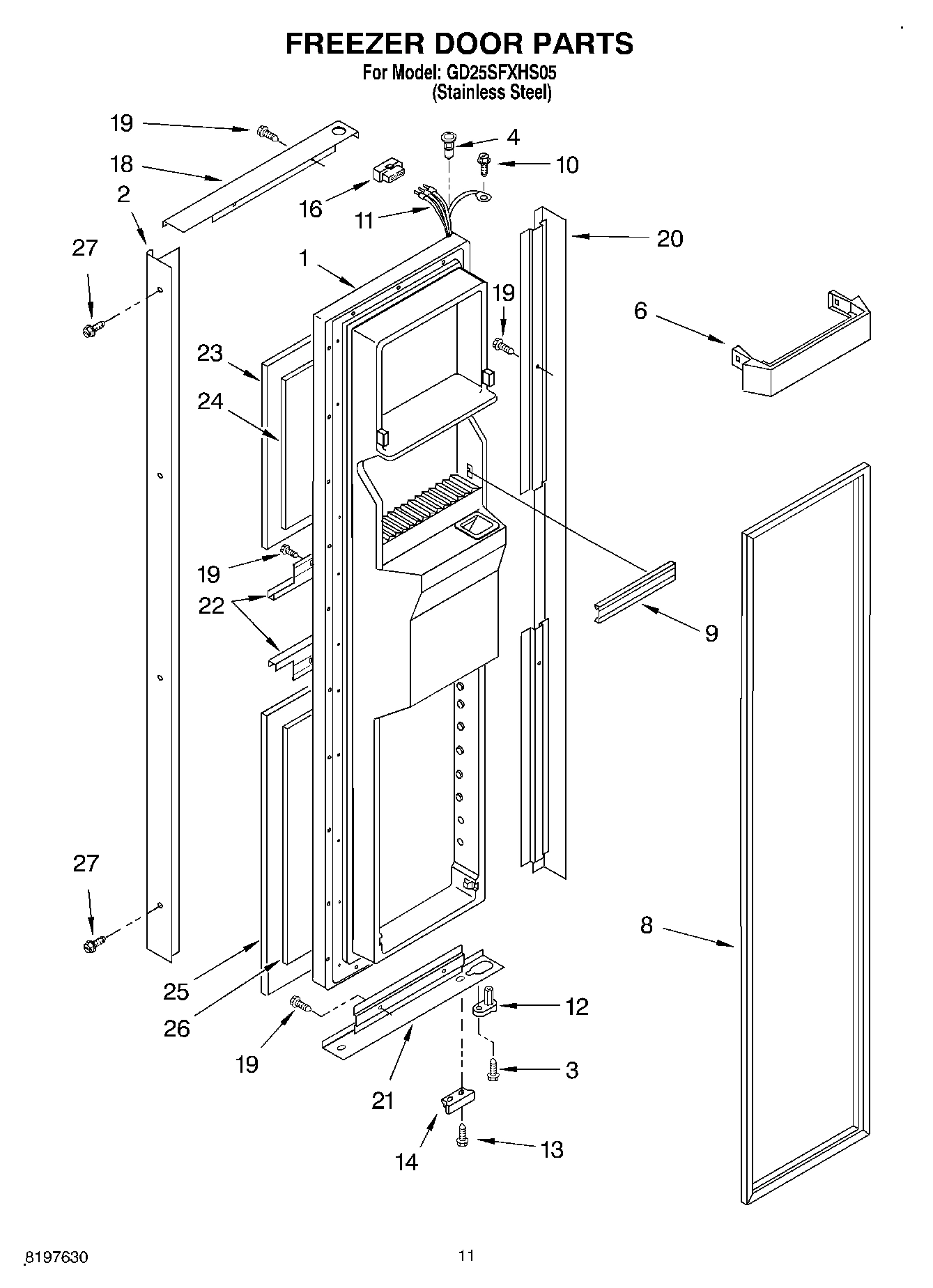 07 - FREEZER DOOR