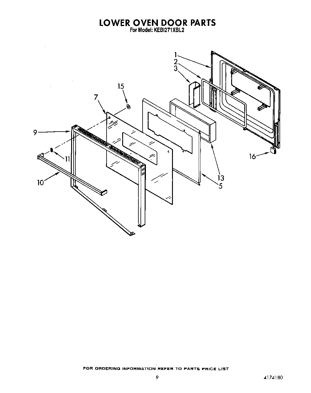 06 - LOWER OVEN DOOR