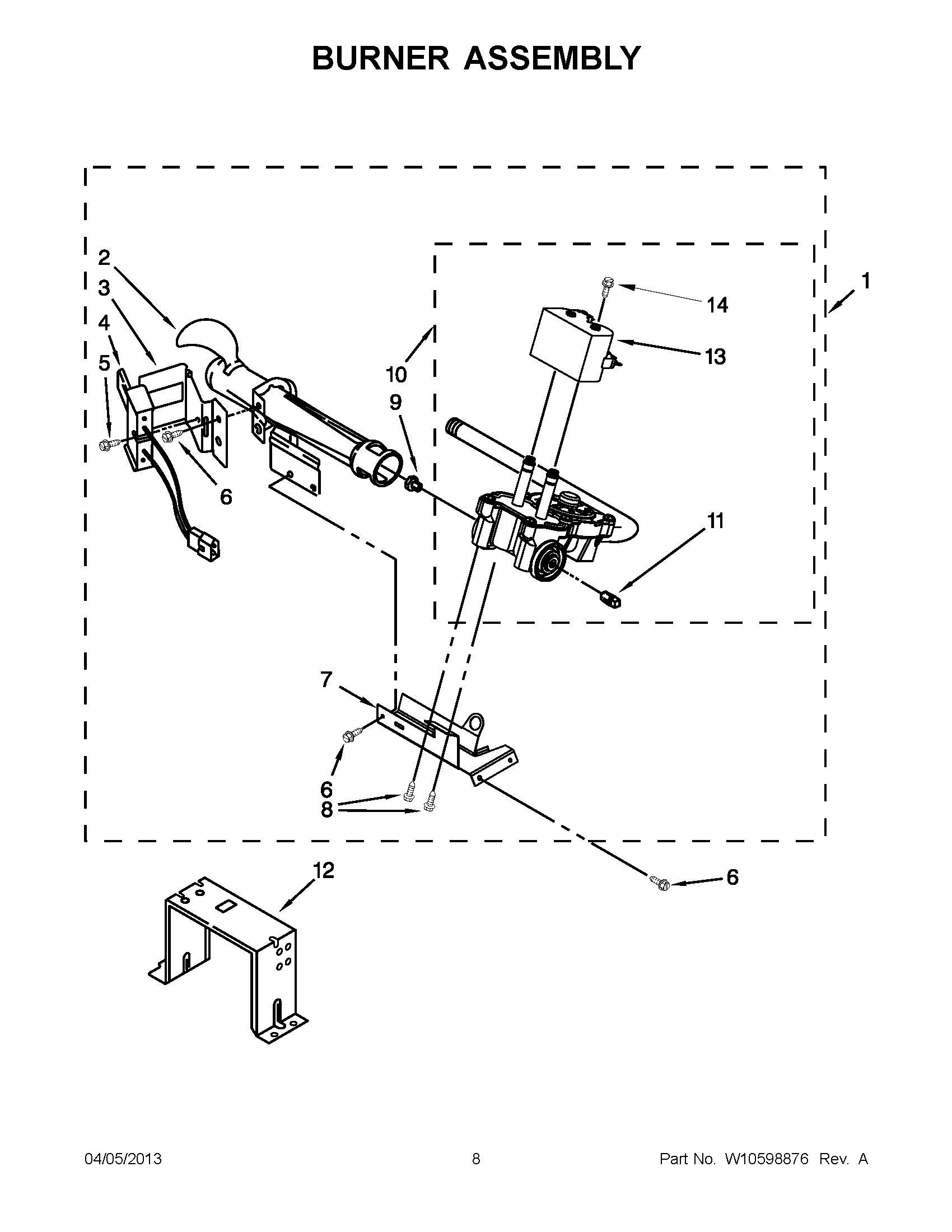 04 - BURNER ASSEMBLY
