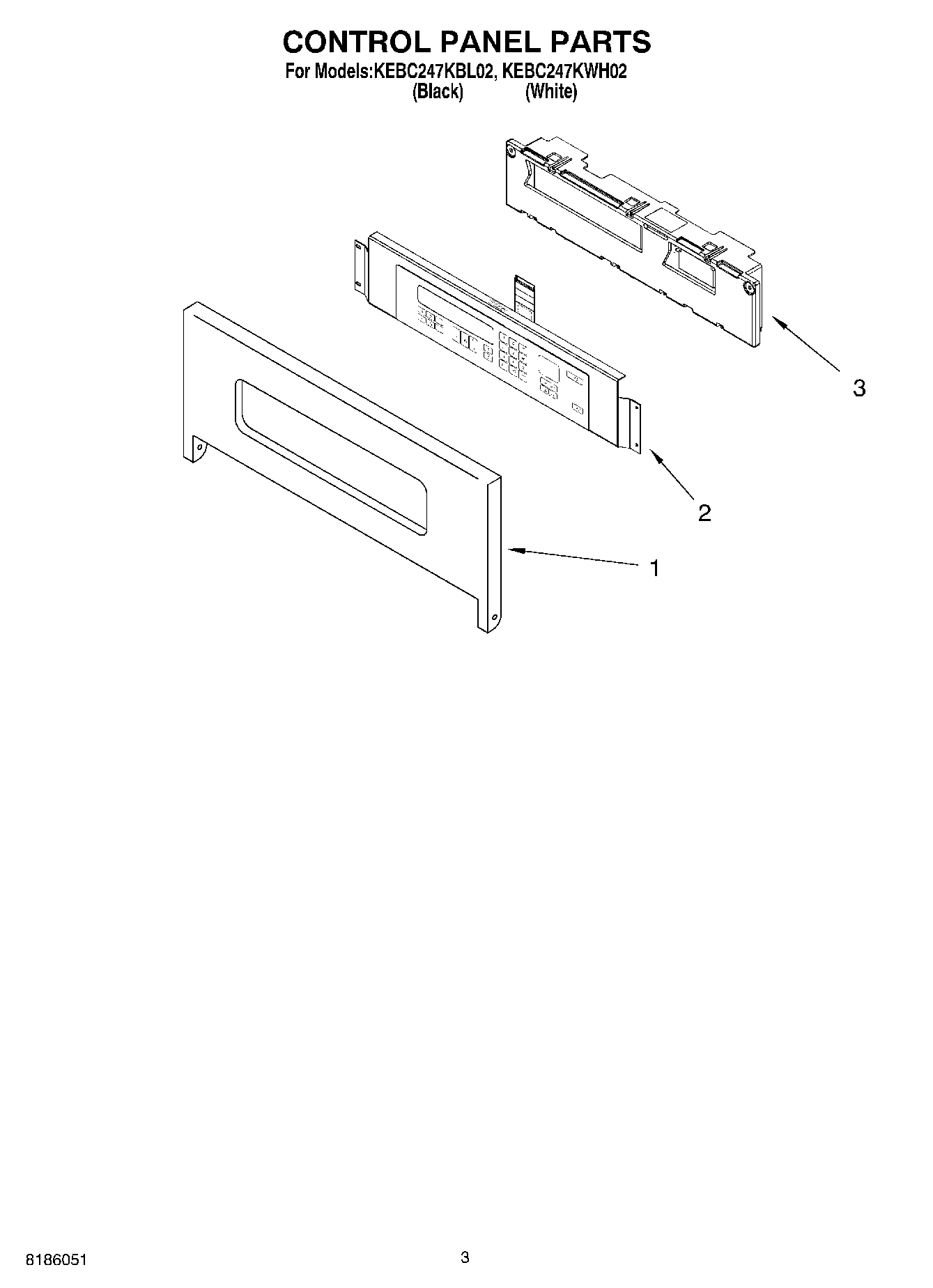 02 - CONTROL PANEL PARTS