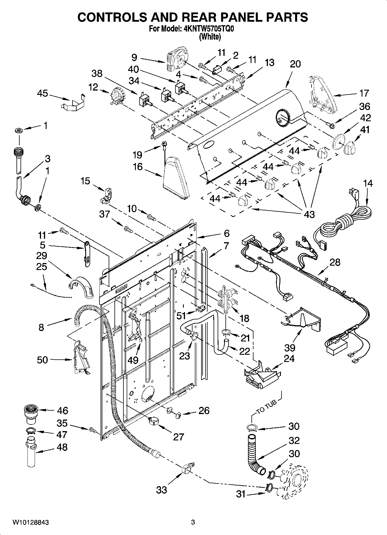 02 - CONTROLS AND REAR PANEL PARTS
