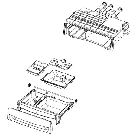 DC97-20589E Samsung Assembly Detergent