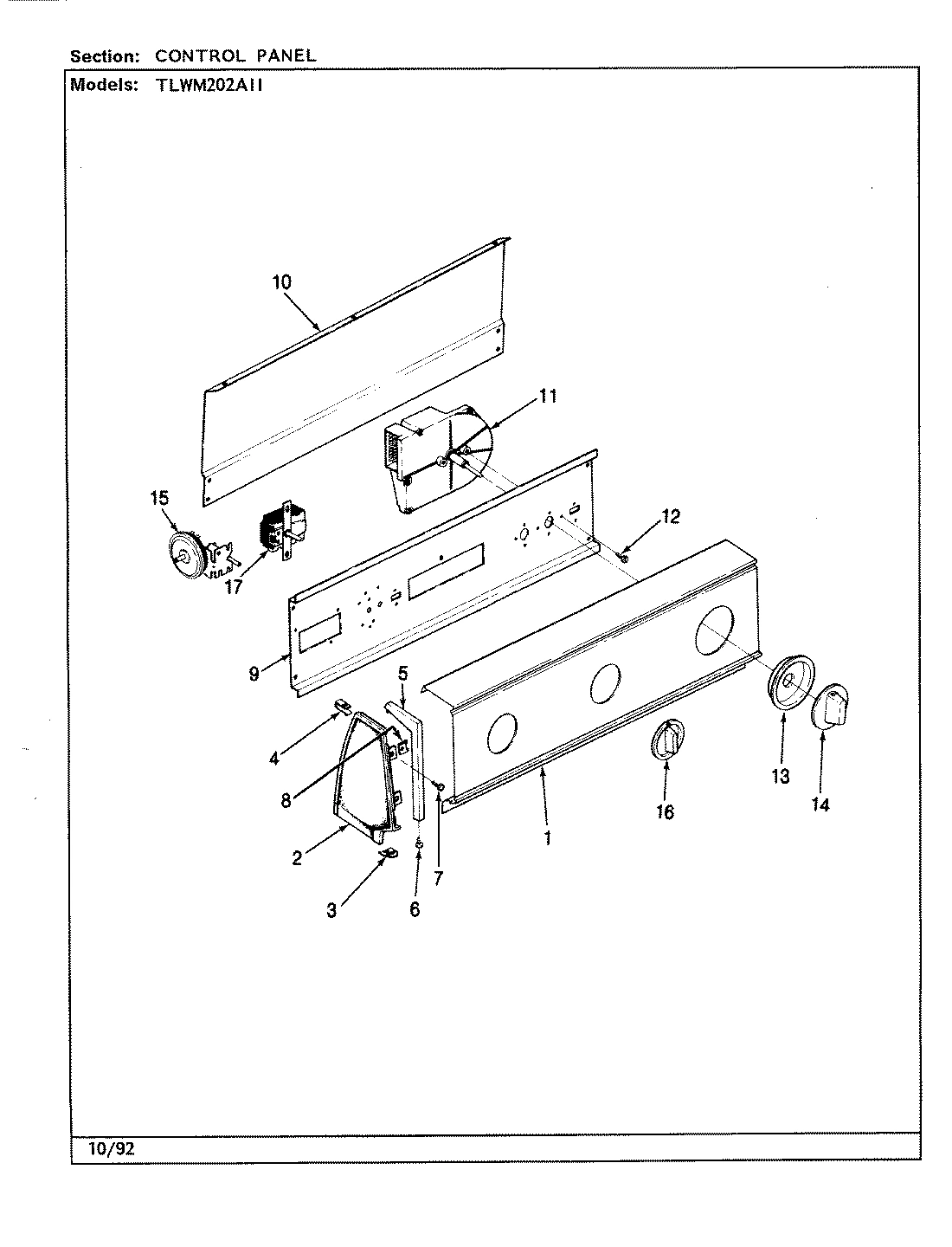 04 - CONTROL PANEL (REV. F-K)