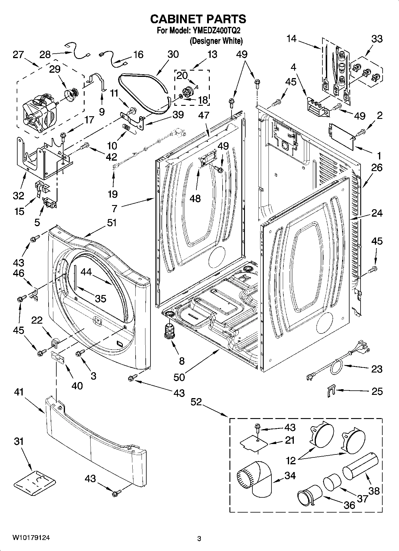 02 - CABINET PARTS