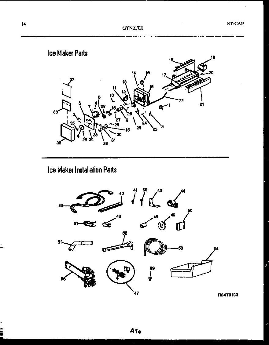 08 - ICE MAKER AND INSTALLATION PARTS