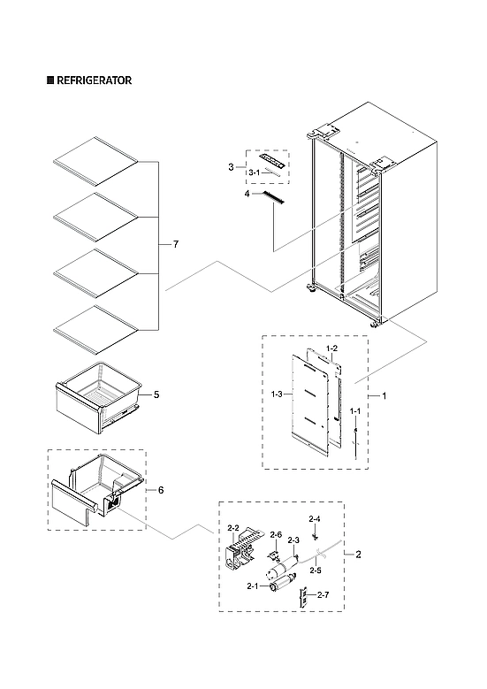 REFRIGERATOR PARTS