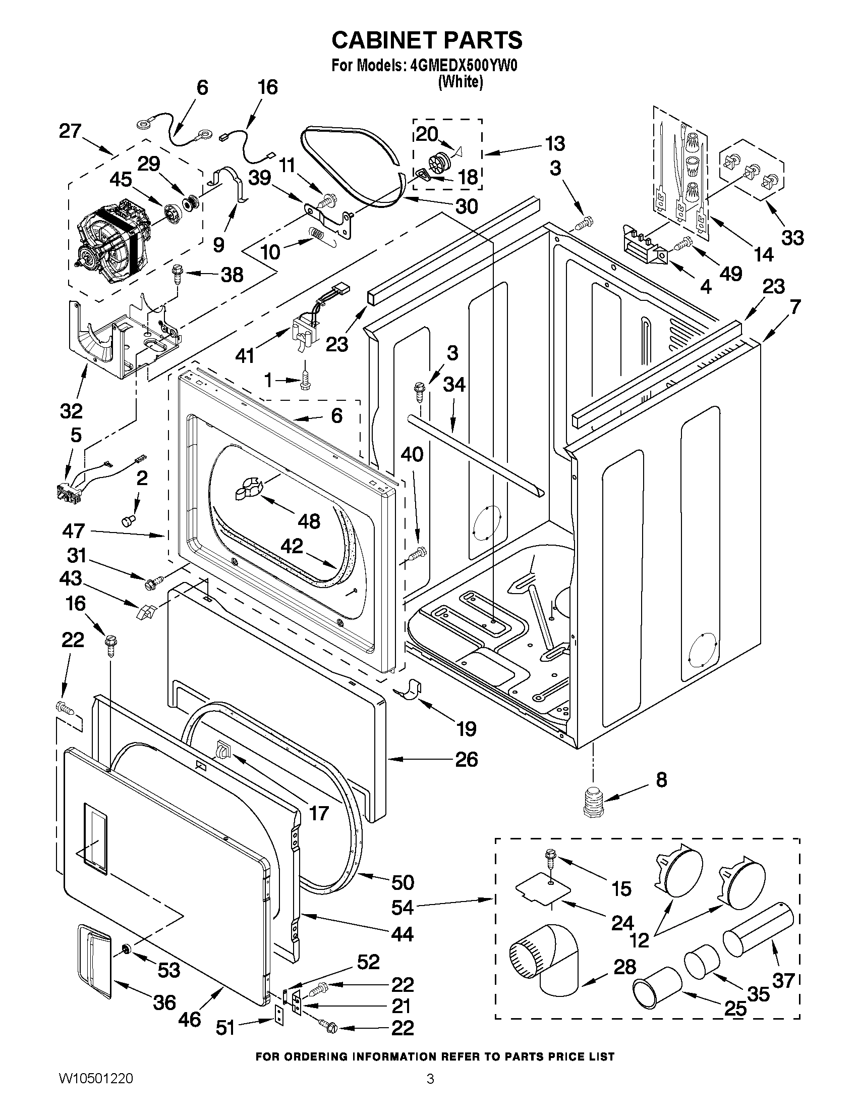 02 - CABINET PARTS