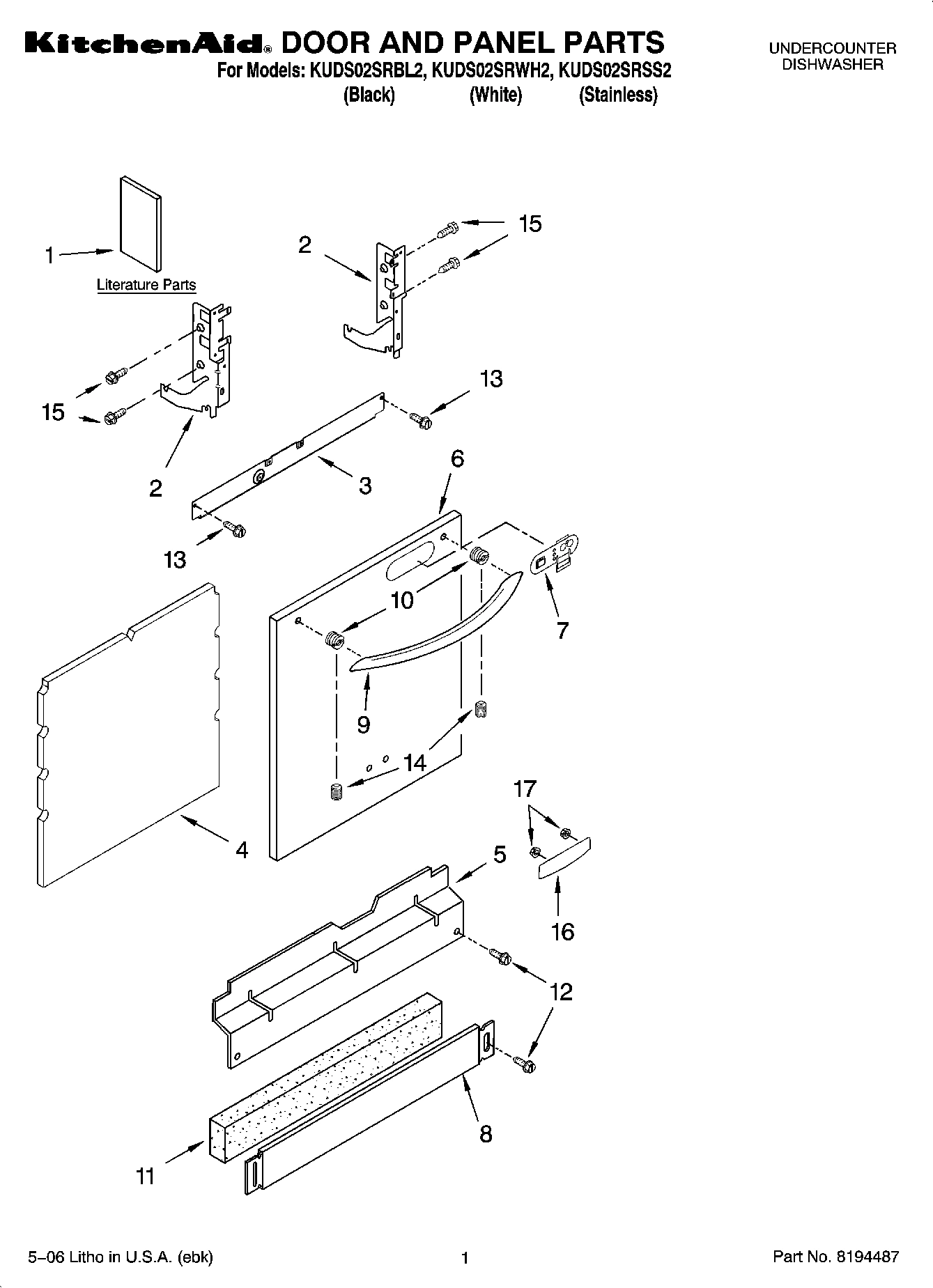 01 - DOOR AND PANEL PARTS