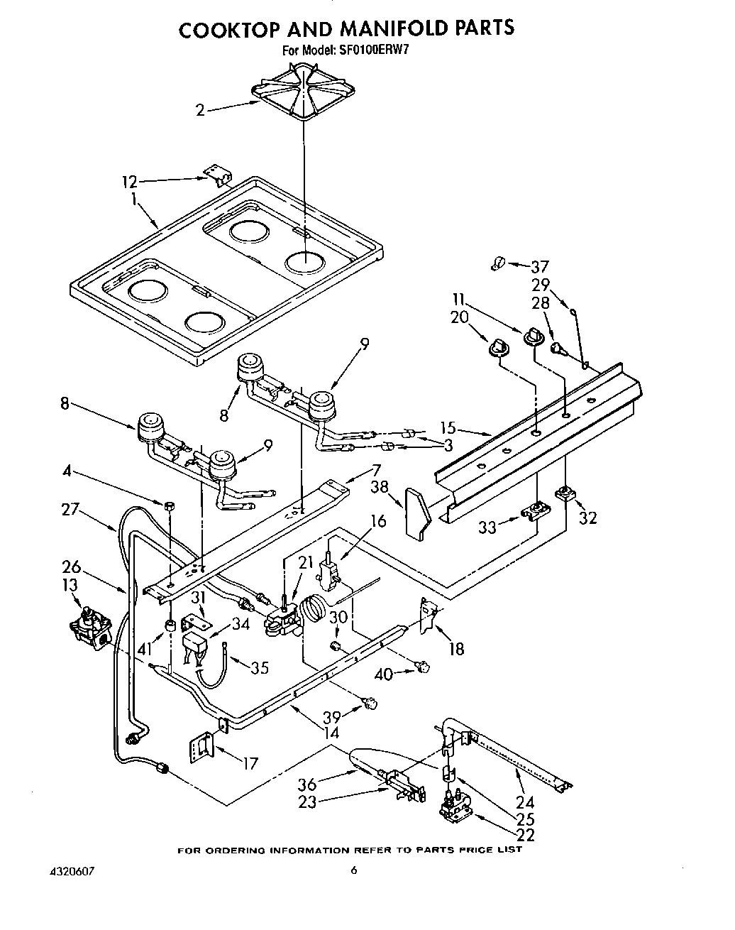 05 - COOKTOP AND MANIFOLD, LIT/OPTIONAL