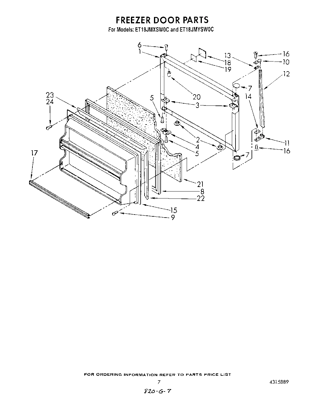 06 - FREEZER DOOR