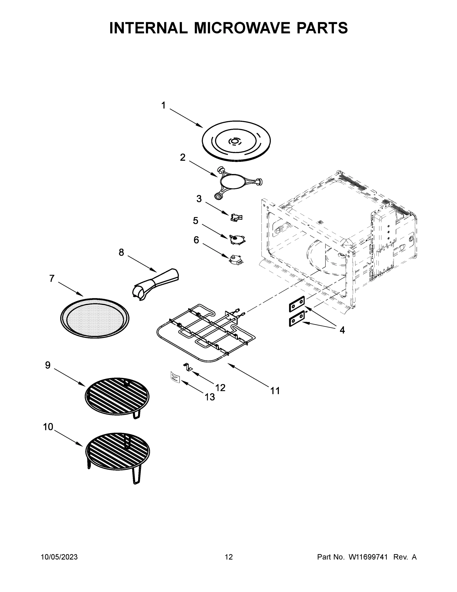 07 - INTERNAL MICROWAVE PARTS
