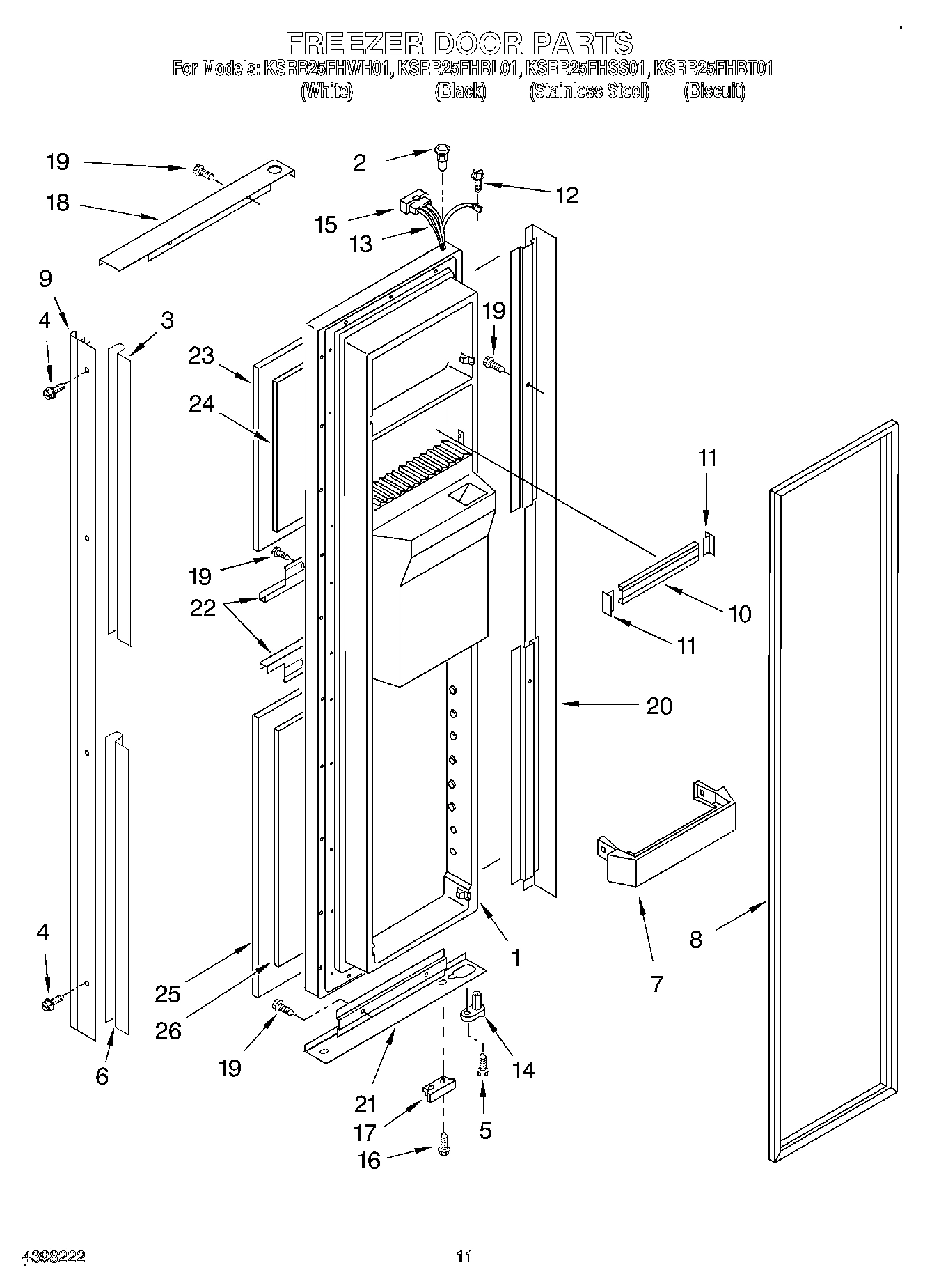07 - FREEZER DOOR