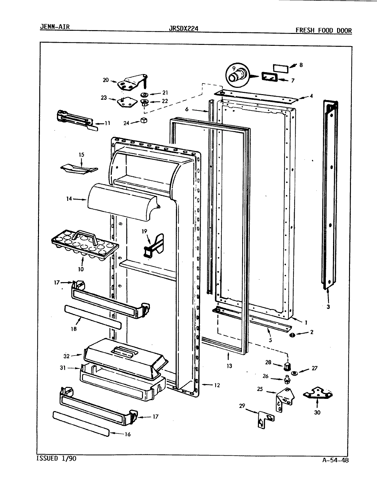 04 - FRESH FOOD DOOR