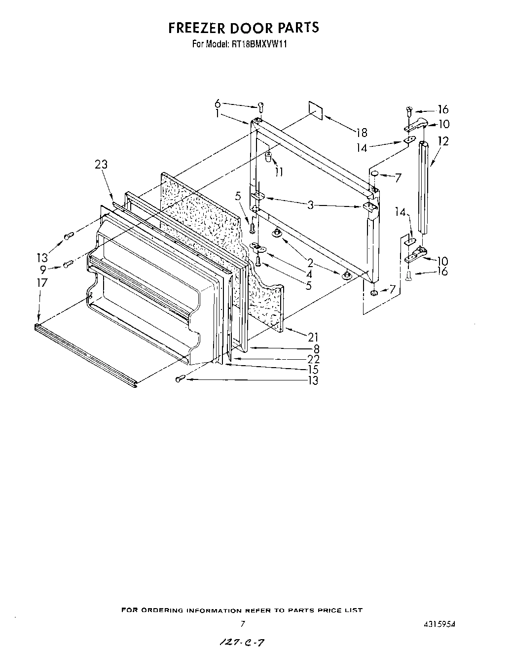 06 - FREEZER DOOR