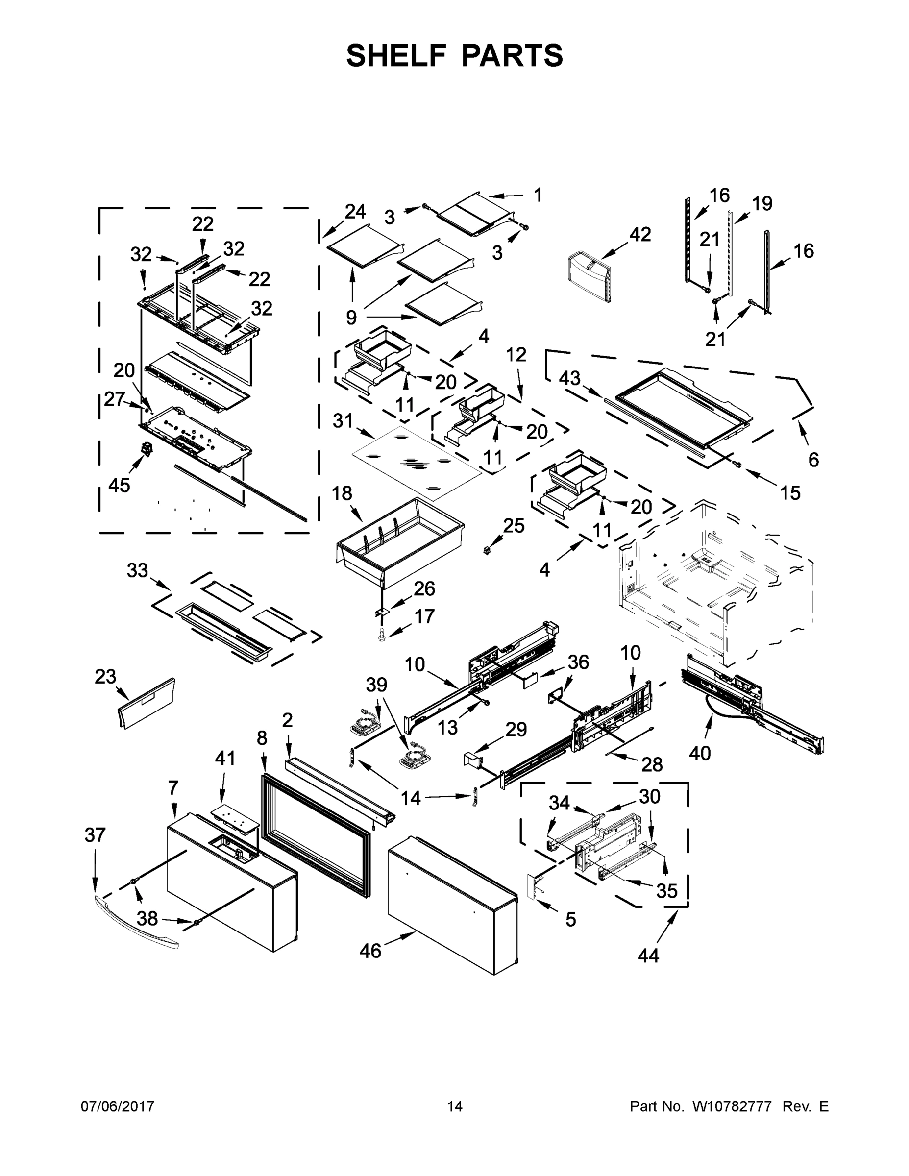 08 - SHELF PARTS