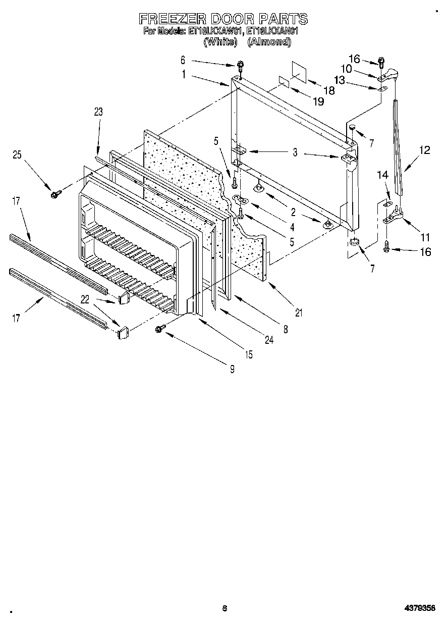 05 - FREEZER DOOR