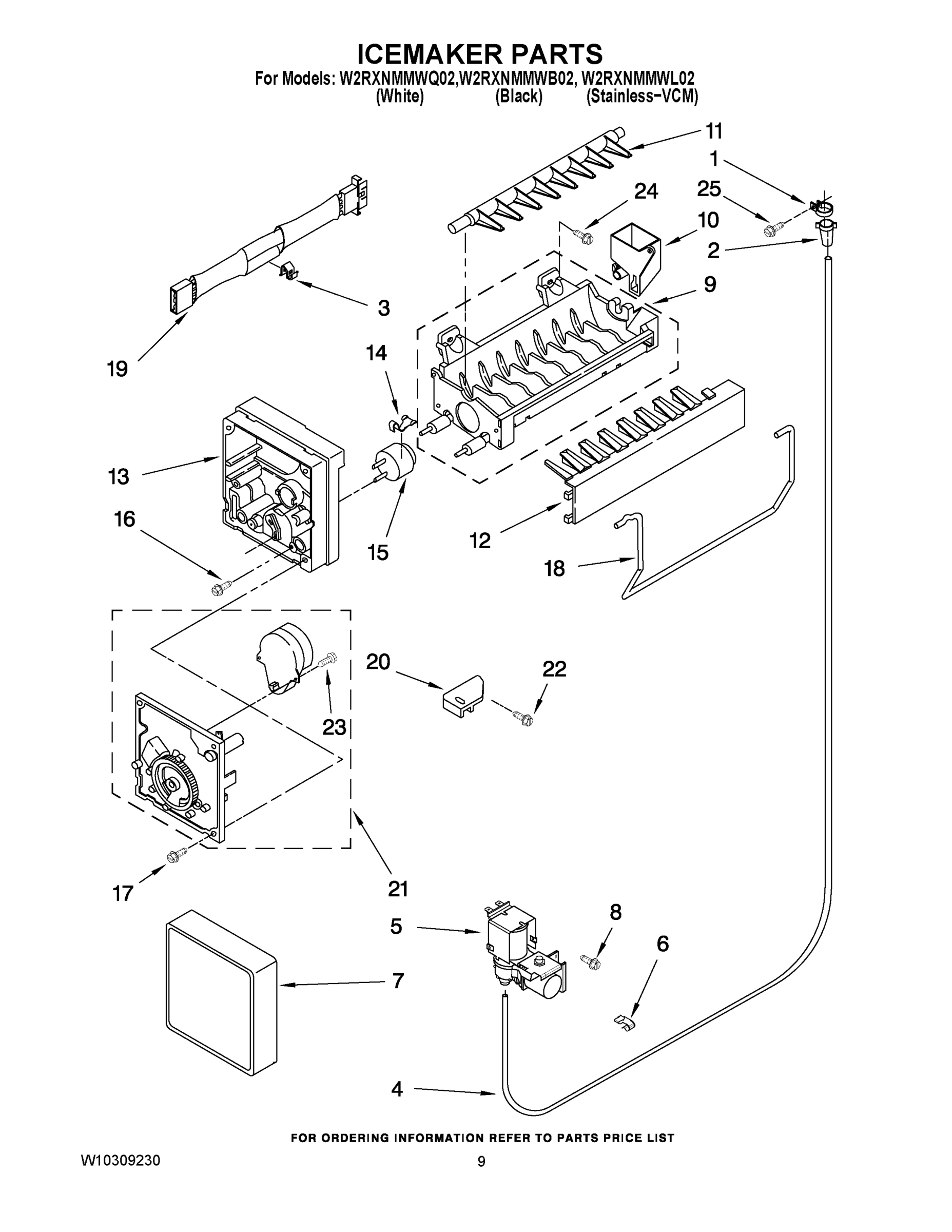 05 - ICEMAKER PARTS