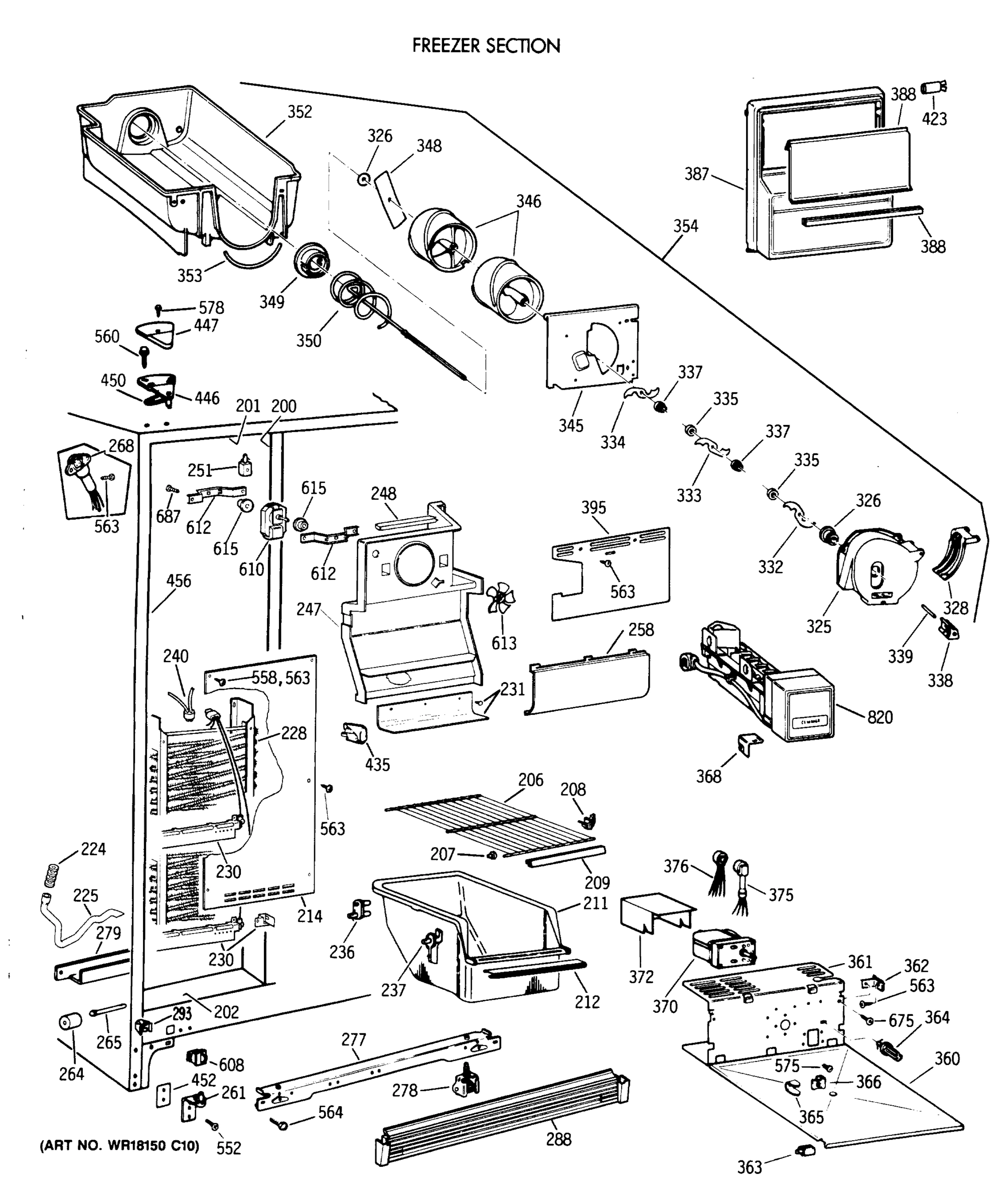 FREEZER SECTION
