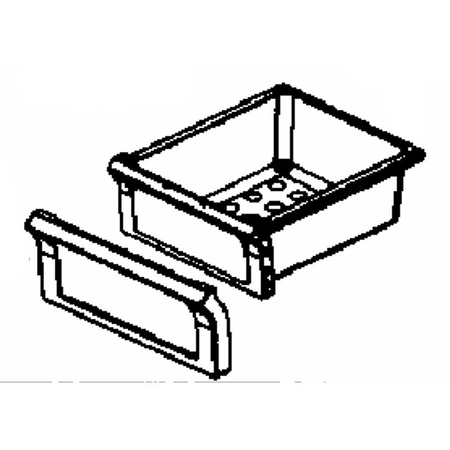 DA97-07037A Samsung Refrigerator Vegetable Ca