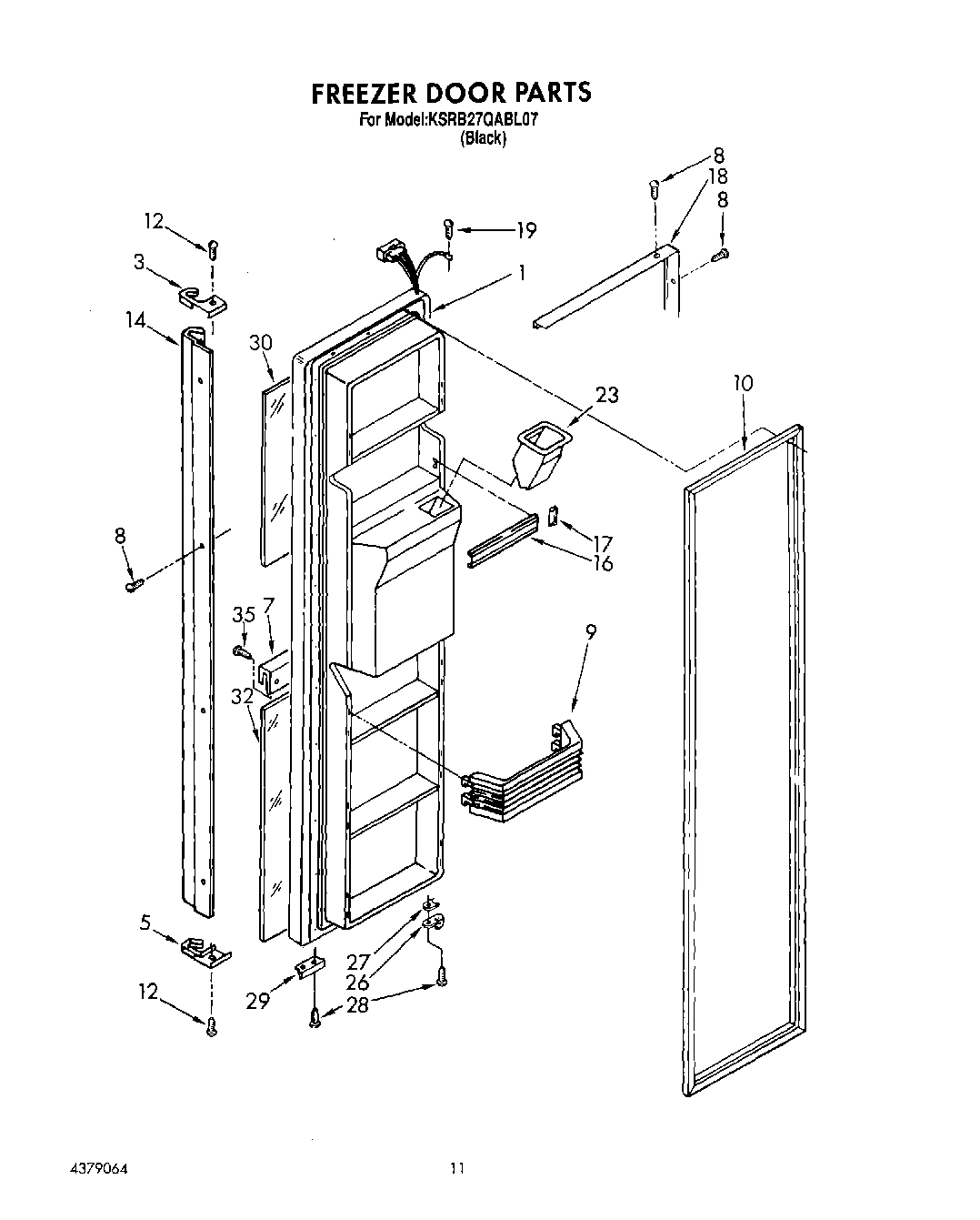 07 - FREEZER DOOR