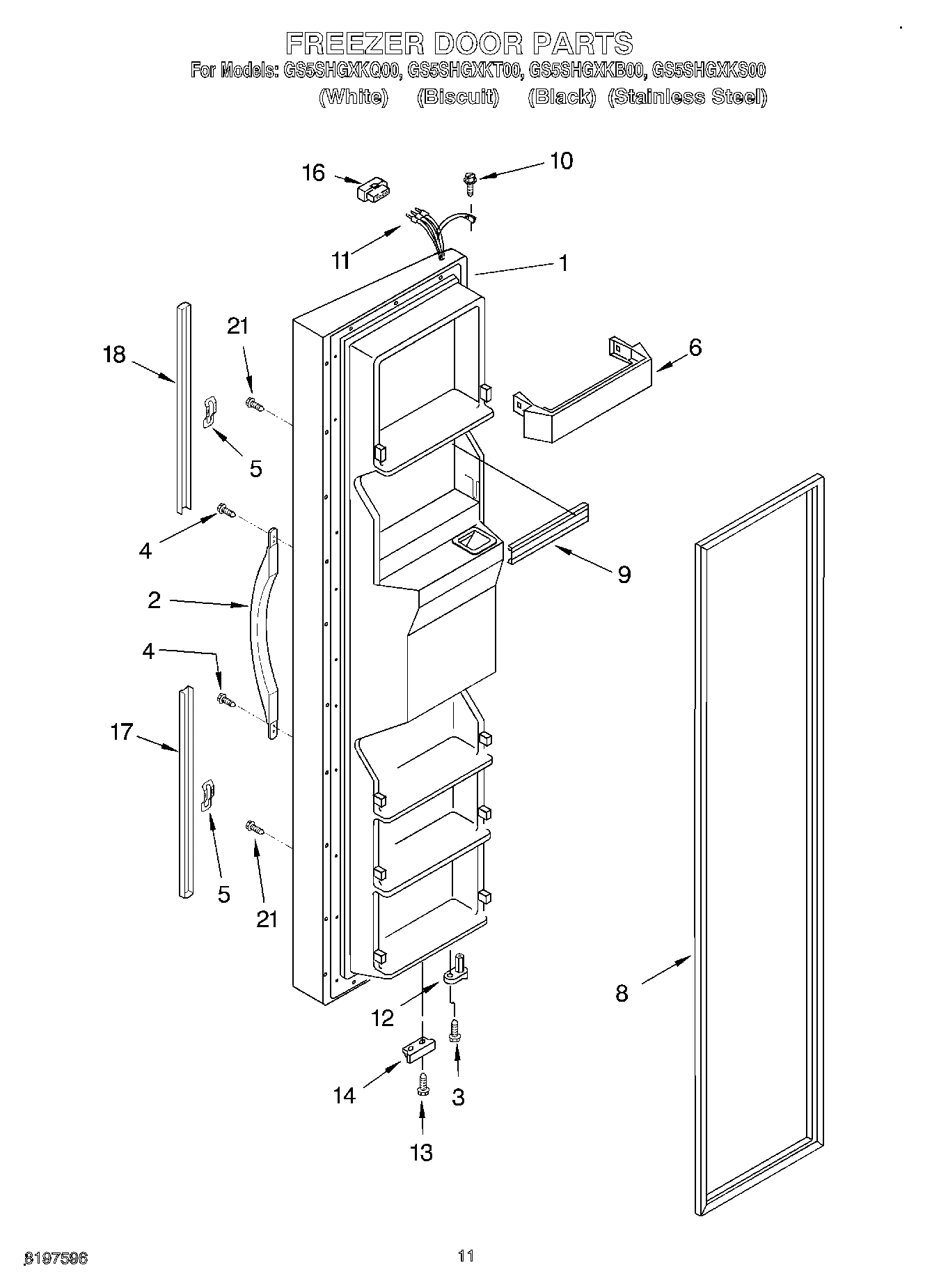 07 - FREEZER DOOR