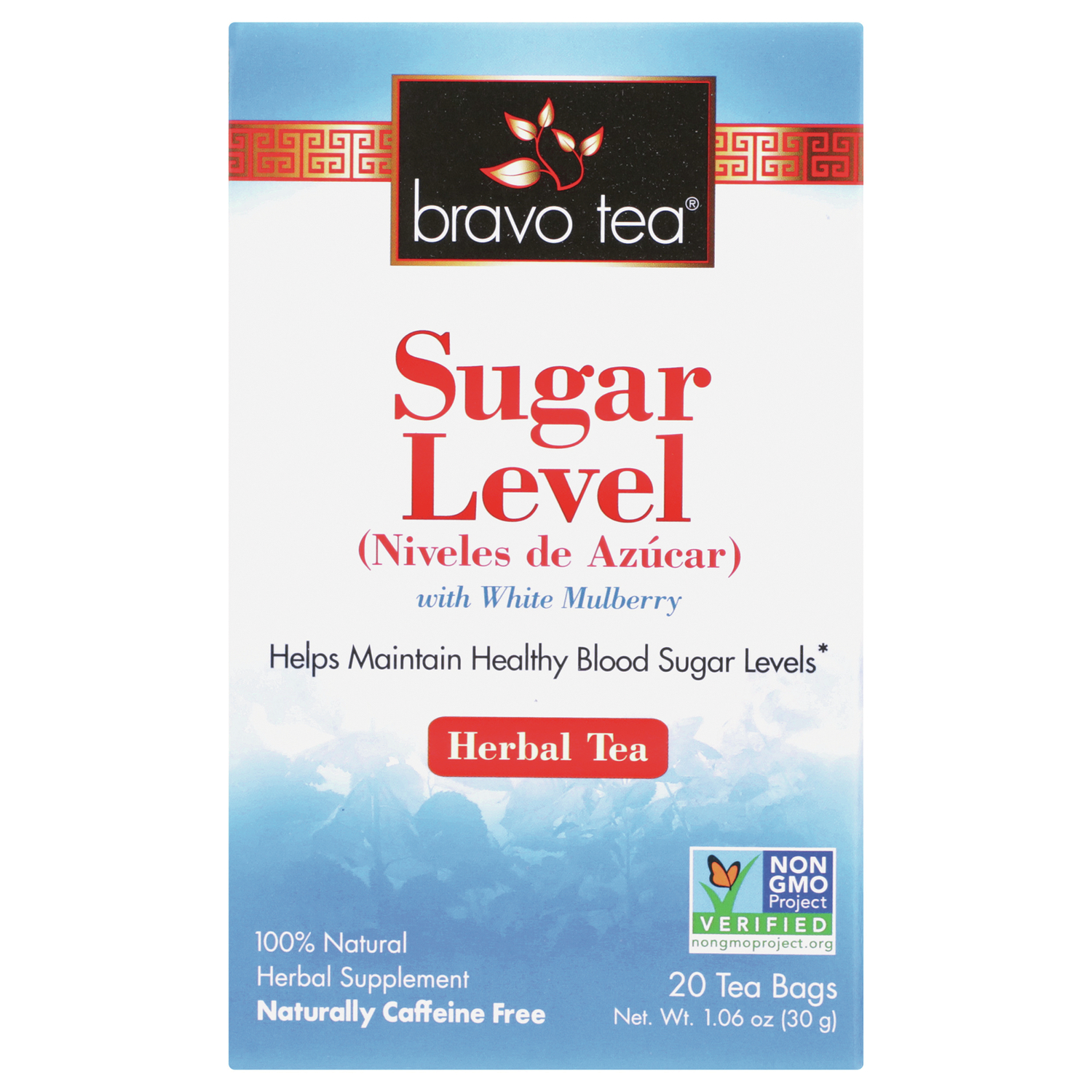 BRAVO TEAS 270757 Tea Sugar Level, 20 Bg