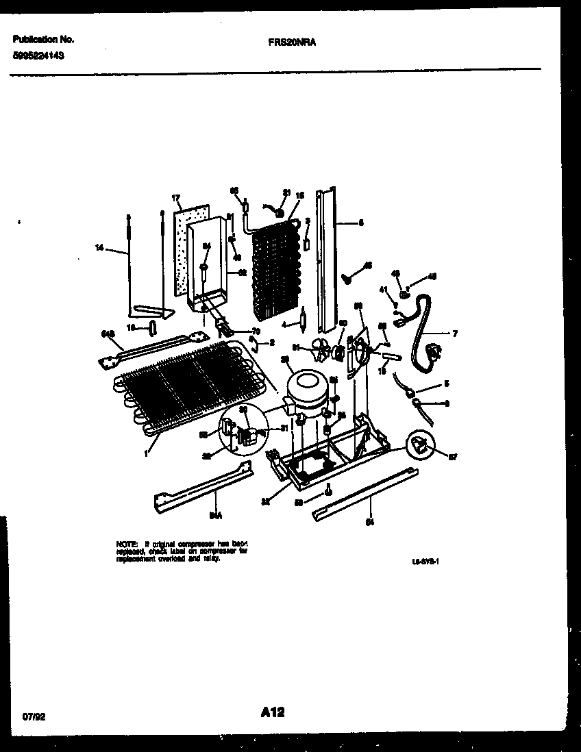 07 - SYSTEM AND AUTOMATIC DEFROST PARTS