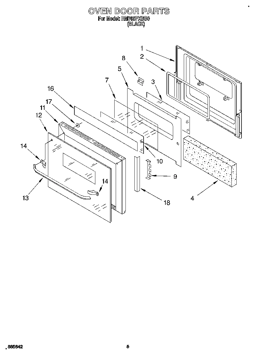 03 - OVEN DOOR