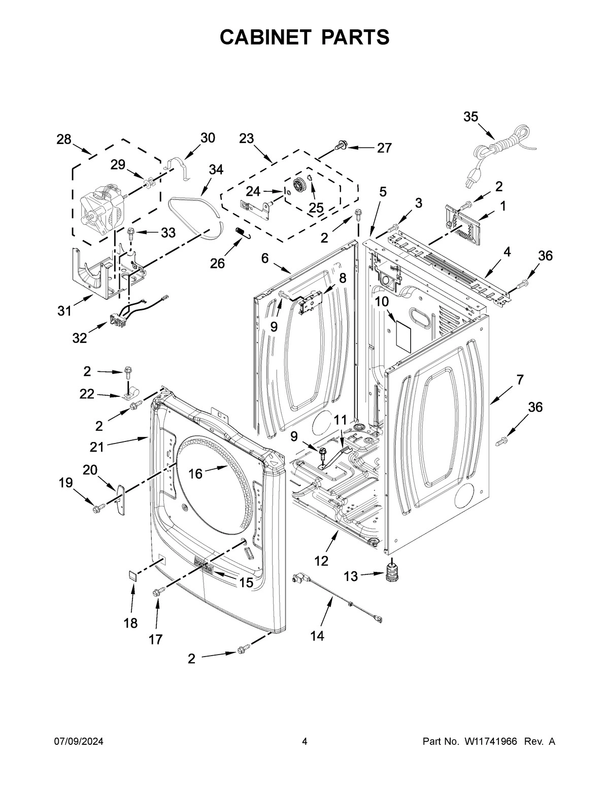 03 - CABINET PARTS