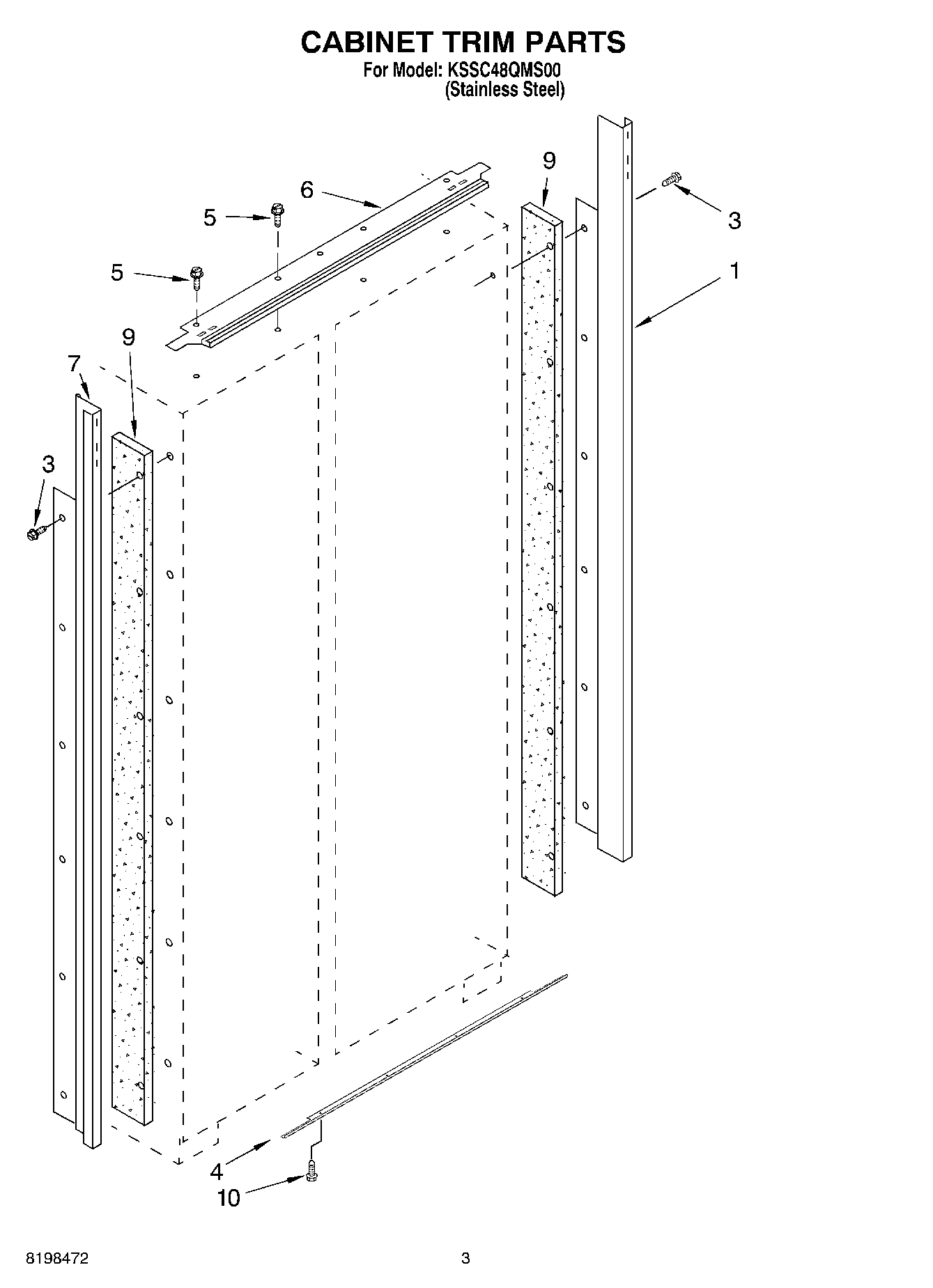 02 - CABINET TRIM PARTS