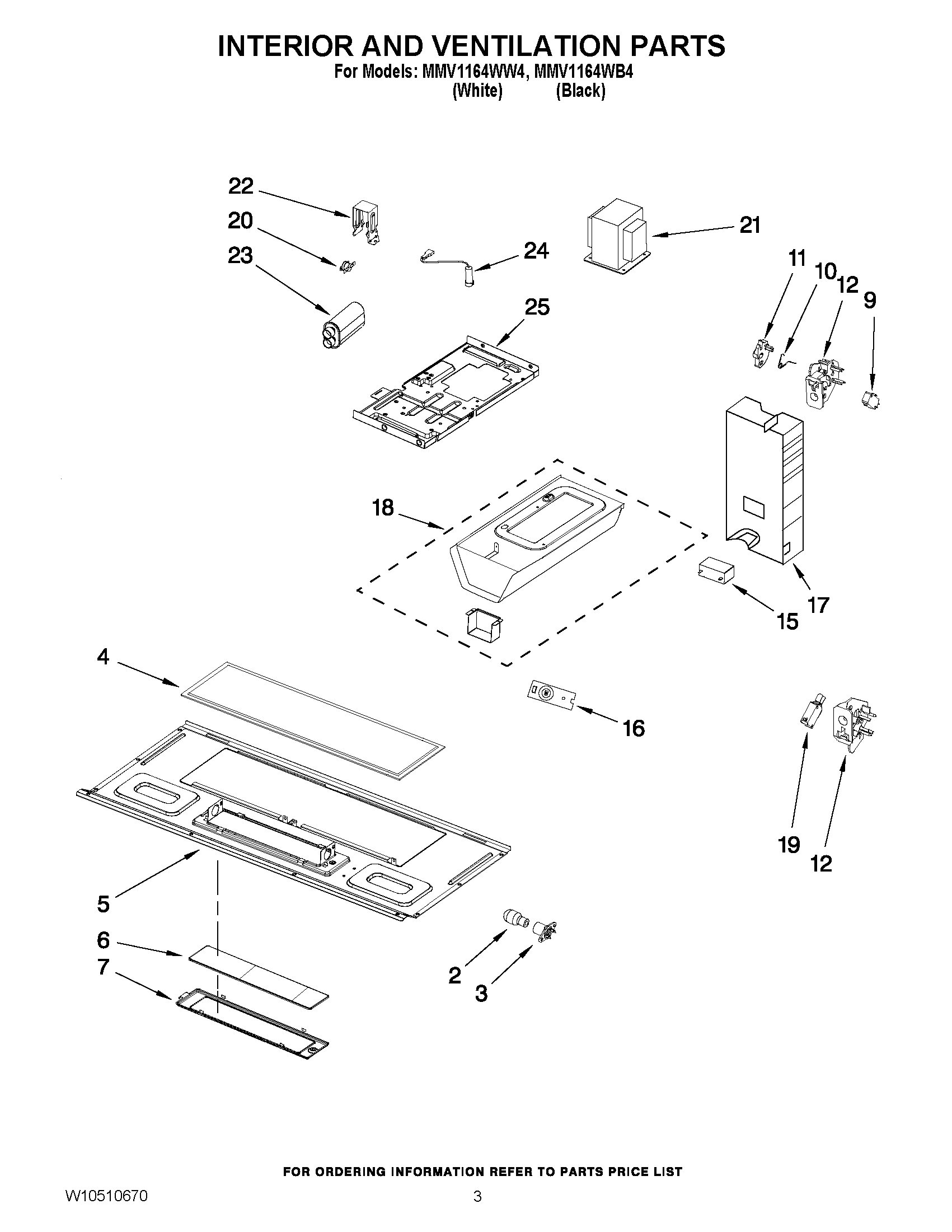 03 - INTERIOR AND VENTILATION PARTS