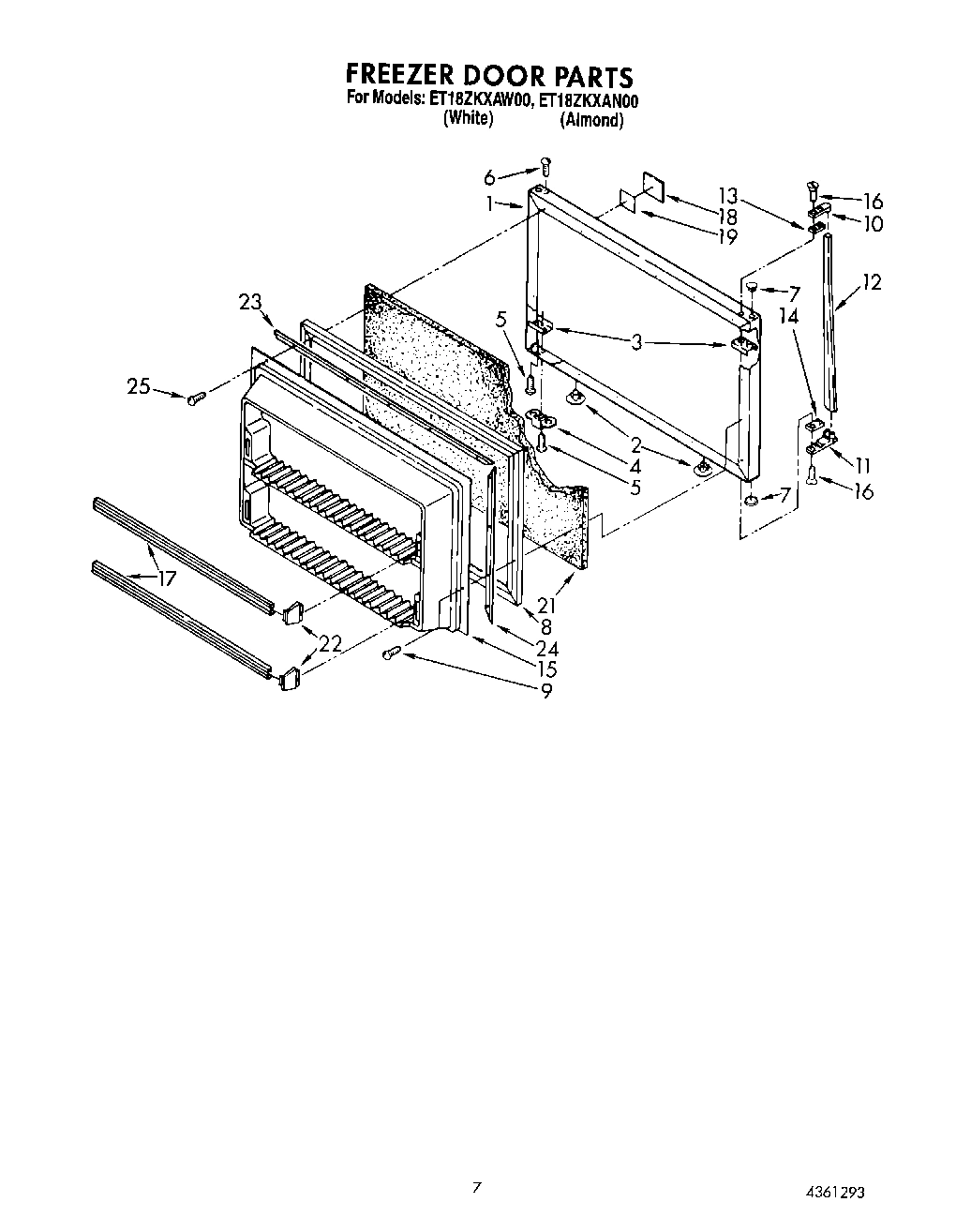 05 - FREEZER DOOR