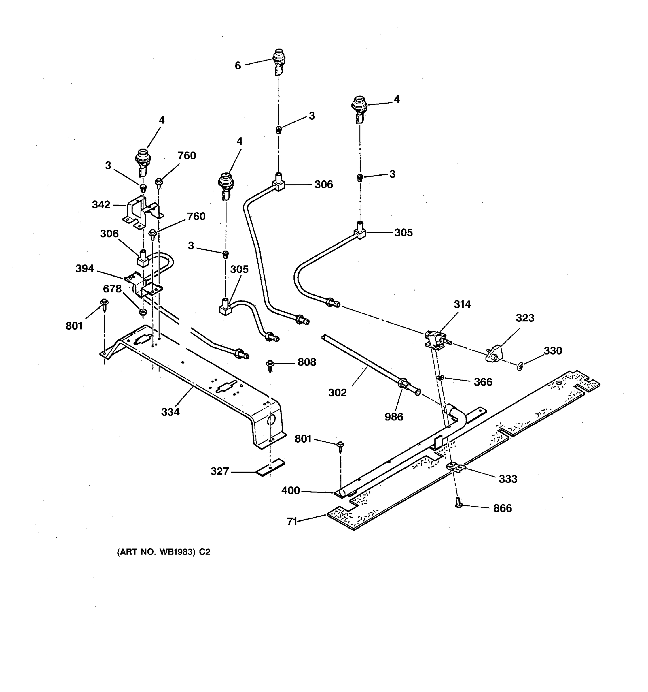 SURFACE BURNER