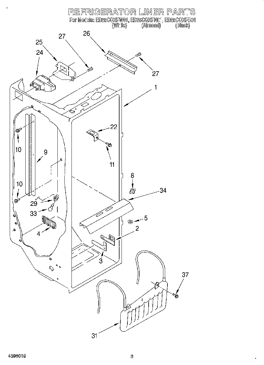 02 - REFRIGERATOR LINER