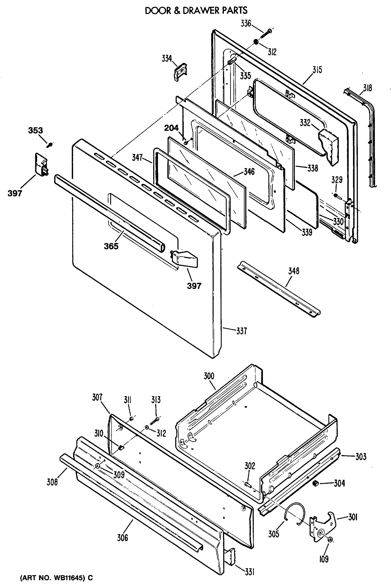 DOOR & DRAWER PARTS