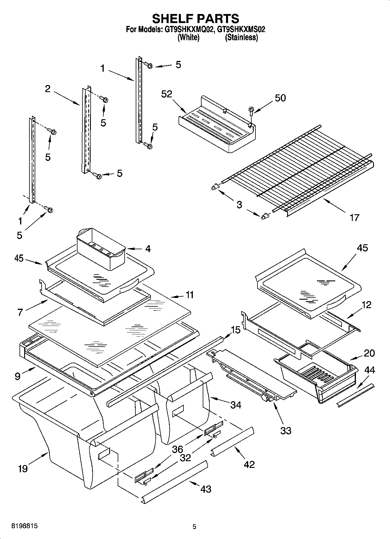 03 - SHELF PARTS